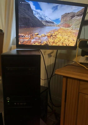 PC Computer Tower Intel Dual Core G840 Gigabyte - Windows 10 - 4GB RAM - 2 Disks - Image 1 of 4