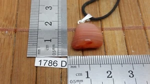 Pendentif AGATE + cordon reglable mineraux pierre roulée reiki esoterisme - Picture 1 of 1