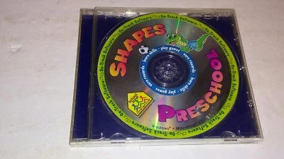 School Zone Shapes Preschool PC CD-ROM kids early learning matching track game! - Image 1 of 4