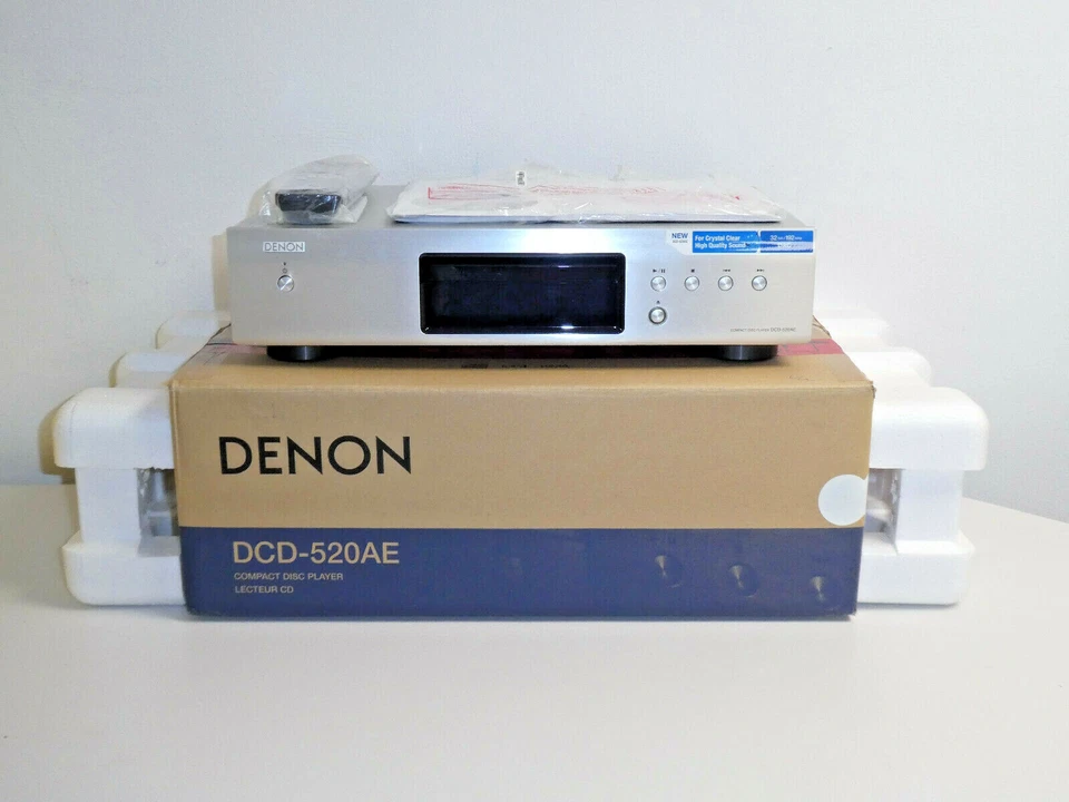 Denon DCD-520AE CD-Player - Premium Silber (DCD520AESPE2)