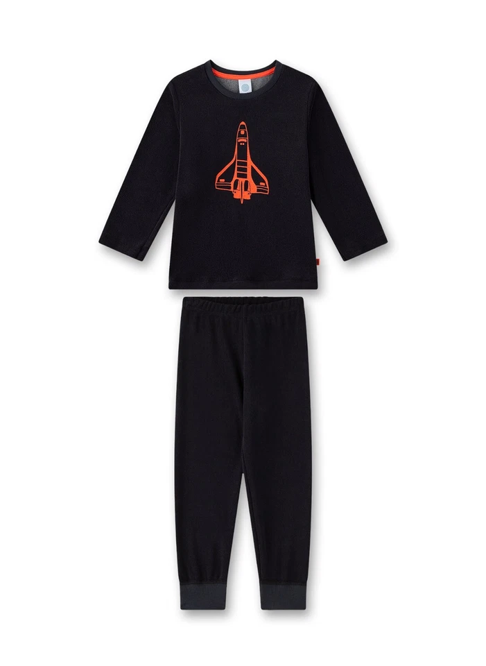 Pijama polar, azul oscuro SPACESHUTTLE de Sanetta talla 116-128 Foto 1 de 1