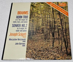 Brahms Horn Trio Sonata No.2 Szigeti Mercury SR90210 Original DG Colored Back NM - Picture 1 of 3
