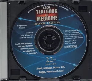 Cecil - Libro de texto de medicina / CD-ROM / 22a edición / 2004 / #9997640535 - Imagen 1 de 2