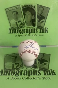 Doc Dwight Gooden Autographed Baseball 1985 CY Young Mets Indians Yankees Astros - Picture 1 of 3
