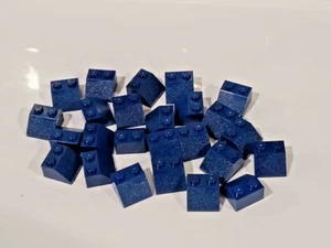 Lego dunkelblaue Piste Lot/Größe 2x2/Menge 25x/Teil #3039 Element #4153653 - Bild 1 von 2