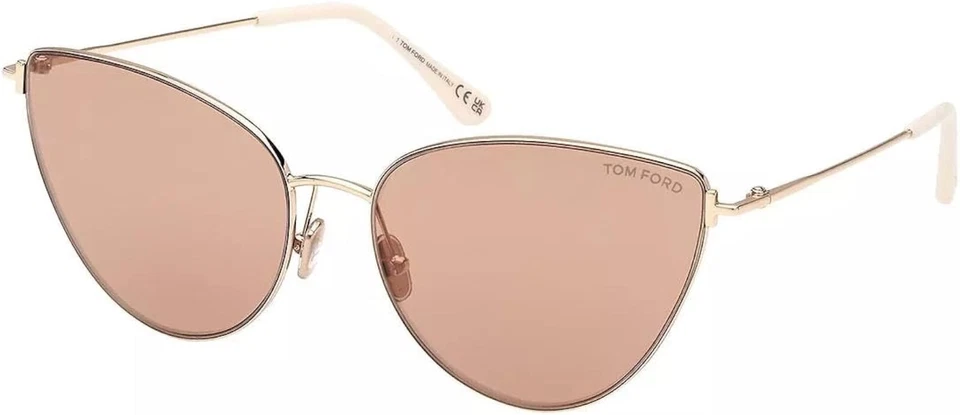 Gafas de sol TOM FORD TF 1005 32G Anais-02 dorado ojo de gato marco 62-17-140 Foto 1 de 3