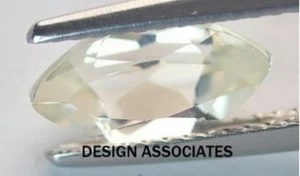 TOPACIO BLANCO 8 x 4 MM CORTE MARQUESA TODO NATURAL AAA - Imagen 1 de 1