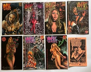 Cómics de terror Vampire Verses #1-3 firmado por Frank Forte, firmado, tercero, 2001, casi nuevo+ - Imagen 1 de 22