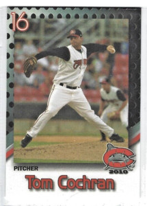 2010 Carolina Mudcats (Double-A Cincinnati Reds) Tom Cochran