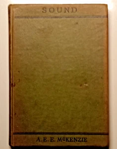 Sound by A.E.E. McKenzie 1936 Cambridge University Press hardback - Picture 1 of 10