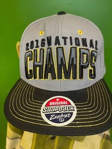 NCAA Clemson Tigers Zephyr 2016 National Champs Snapback Hat/Cap OSFM NWT - Picture 1 of 8
