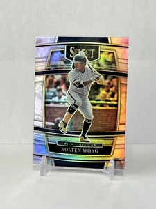 2022 Panini Select Kolten Wong Concourse Silver Pirzm #37 - Picture 1 of 2