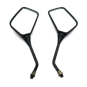Espejos retrovisores negros para Kawasaki KLR250 KLR600 KLR650 - Imagen 1 de 6