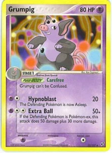 2x (DEOXYS-032) Grumpig (U) Pokemon EX Deoxys Card # 32 - Picture 1 of 1