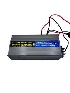 300Watt Superex Car Power Inverter 12V DC to 120V Dual AC Output - Picture 1 of 5