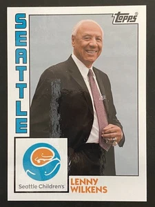 Baloncesto Lenny Wilkens 2020 Topps Seattle Children's Heroes #SCH-8 - Imagen 1 de 2