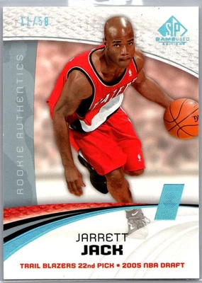 Juego SP 2005-06 usado #126 Jarrett Jack Blue Spectrum RC/50 Portland Foto 1 de 2