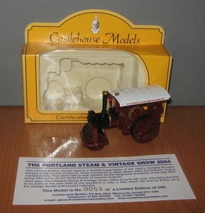 Lledo Days Gone Castlehouse DG126 SP126 Burrell Road Roller Portland Show 2004 - Picture 1 of 4