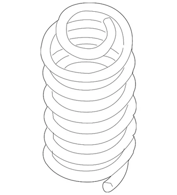 Nissan Sentra 2014-2019 genuino - muelle helicoidal 55020-9AM2C Foto 1 de 2