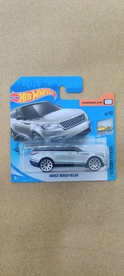 Hot Wheels Short Card 2019 Factory Fresh Range Rover Velar Silver 4/10 237/250 - Image 1 of 3