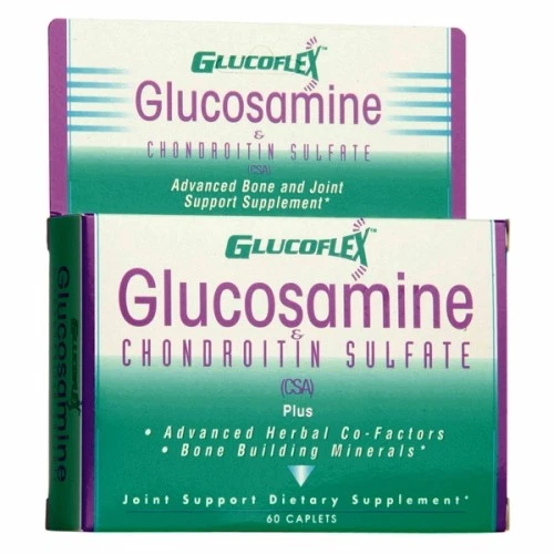 Glucosamina y sulfato de condriotina 60 Caplets de Glucoflex Foto 1 de 1
