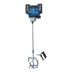 Miscelatore per malta a batteria, compatibile con batteria Makita, miscelatore - Foto 1 di 12