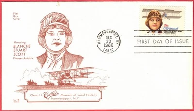 C99 & C100 Scott & Curtis FDCs- from Curtiss Museum -selling for AFDCS chap 56 - Image 1 of 4