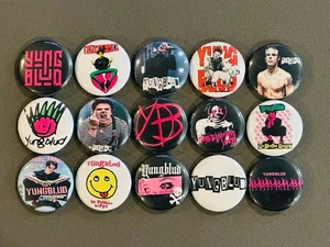 Yungblud Music Buttons/ Pins Set Of 15 - Picture 1 of 2