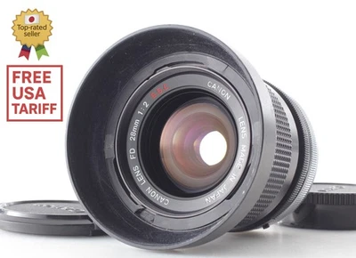 CLA'd [N MINT+++ w/ Hood] Canon FD 28mm f2 S.S.C. SSC Wide Angle Lens From JAPAN - Image 1 of 4