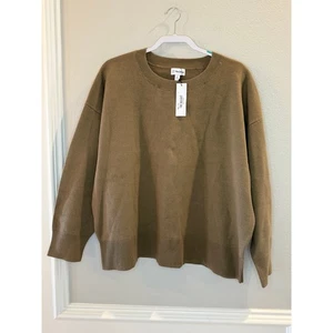 Suéter The Drop Para Mujer Carter Super Suave Alcaparras Oliva Cuello Redondo Talla 2X Nuevo con Etiquetas - Imagen 1 de 6