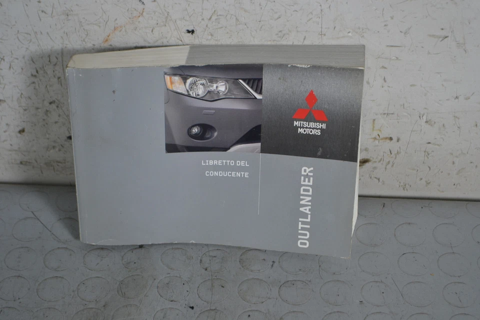 55404- Libretto uso e manutenzione Mitsubishi Outlander Dal 2007 al 2012 - Immagine 1 di 2