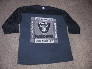 Camiseta de fútbol vintage de LOS ANGELES RAIDERS Artex estilo malla camisa para hombre XL - Imagen 1 de 6