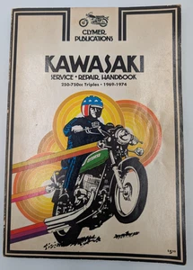 Kawasaki 1969-1974 Clymer Service Repair Handbook 250-750cc Triples M353 - Picture 1 of 8