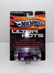 2005 Hot wheels "ULTRA HOTS" *'56 FORD PANEL* (Purple) RealRider Whitewall J2847 - Picture 1 of 1