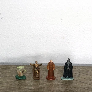 Micro Machines Star Wars Figure Lot Yoda C3PO Darth Vader Figures Toy Vintage 4 - Picture 1 of 13