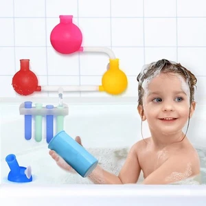 Bath Toys for Kids Ages 4-8 - Science Themed Wall Suction Silicone Bath Toy – - Picture 1 of 7