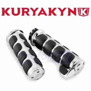 Kuryakyn Premium ISO Grips for 1988-2017 Harley Davidson FLSTC Heritage oq - Picture 1 of 5