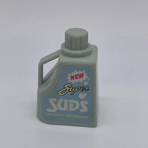 Vintage Playskool Dollhouse SUPER SUDS LAUNDRY DETERGENT Soap for Loving Family - Afbeelding 1 van 5