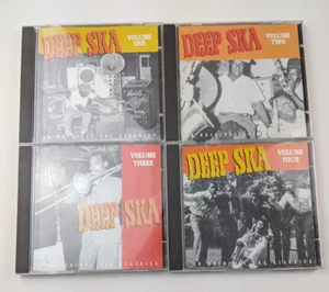 Lot of 4 CDs compilation Deep Ska (80 Original Ska Classics) missing booklet - Picture 1 of 3
