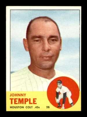 1963 Topps Set Break #576 Johnny Temple EX-MINT *OBGcards* - Image 1 of 2