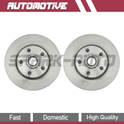 Raybestos Frenos Rotor de freno delantero y buje para Ford Mustang 1967 1966 1965 1964 Foto 1 de 4