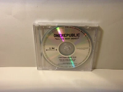 ПРОМО CD СИНГЛ ONEREPUBLIC «ВСЕ ПРАВИЛЬНЫЕ ДВИЖЕНИЯ» РИТМИЧЕСКИЙ РЕМИКС 2010 - Изображение 1 из 3