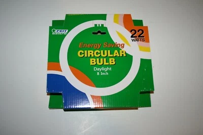 8 Inch Diameter DAYLIGHT 6500k Feit 22W Circular Light Bulb FC8T9 G10Q CASE OF 6 - Image 1 of 4