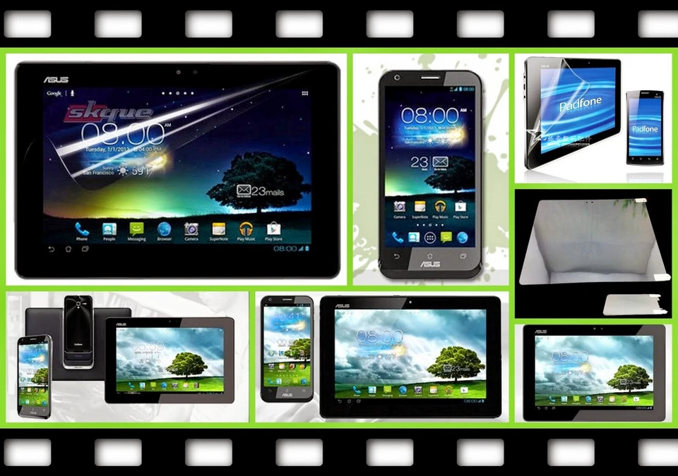 4x matt Antireflex Display Schutz Folie für Asus PadFone 2 A68 Kratzfest Handy - Bild 1 von 1