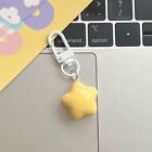 Pentagram Chubby Milk Yellow Star Keychain  Birthday Gifts