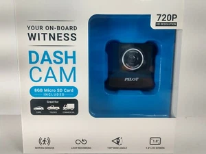 PILOT Your On-Board Witness 720P Automotive Dash Cam 8GB SD Card Included - Picture 1 of 10