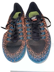 Nike Free Run RN Distance Mens Size 10 Blue Pink Running Shoes 827115-018 Nice - Picture 1 of 6