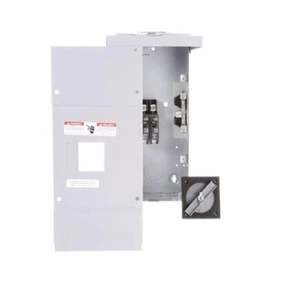 100 Amp 2-Space 2-Circuit Main Breaker Outdoor Load Center - Picture 1 of 6