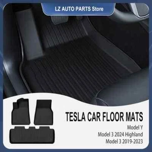 Trunk Mat Floor Mat Luggage Mat TPE waterproof Anti-Slip Set Floor Liner Mat - Imagen 1 de 22