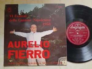 AURELIO FIERRO VI Festival della Canzone Napoletana 1958 *DURIUM 10" VINYL LP* - Foto 1 di 4